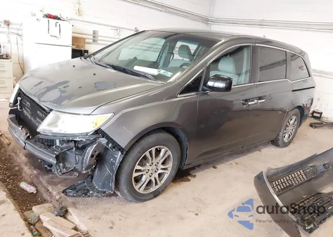 2012 Honda Odyssey Ex from USA, damaged, VIN 5FNRL5H4XCB036948
